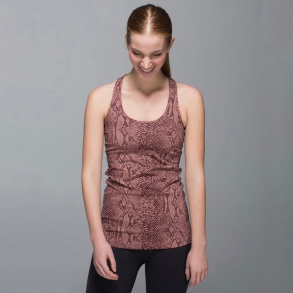 Lululemon Cool Racerback - Desert Snake Bark Berry Multi - Picture 1 of 7